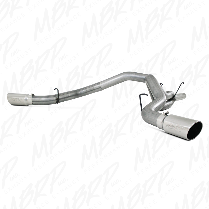   09 Dodge Cummins Diesel Truck 4Filter Back,Dual Exhaust Aluminized